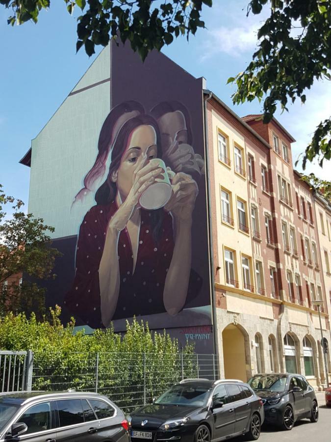 Unterkunft Einfach Und Zentral Érfurt Exterior foto